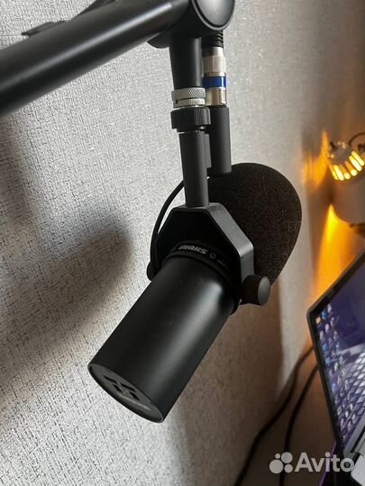 Shurе SM7В - Прoфeccиoнальный вокальный и peчeвой