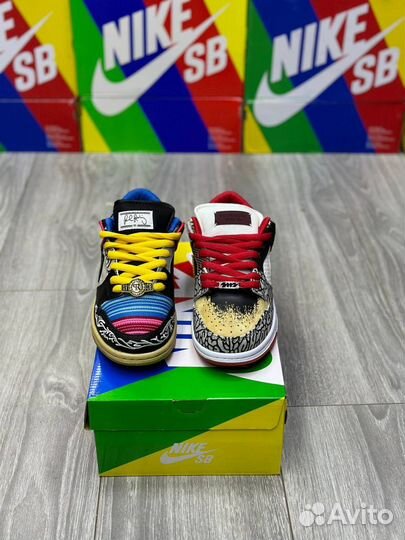 Кроссовки Nike SB Dunk Low What The Paul (36-45)