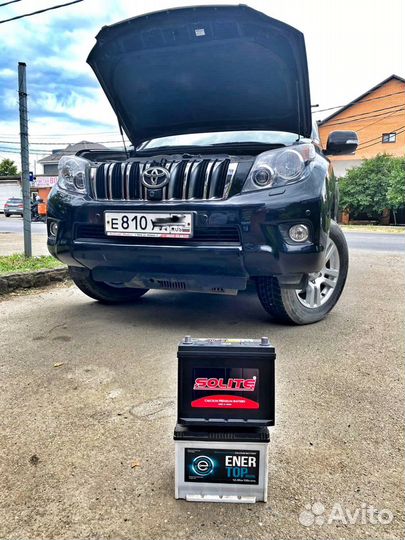 Аккумуляторы на Toyota Land Cruiser Prado 150