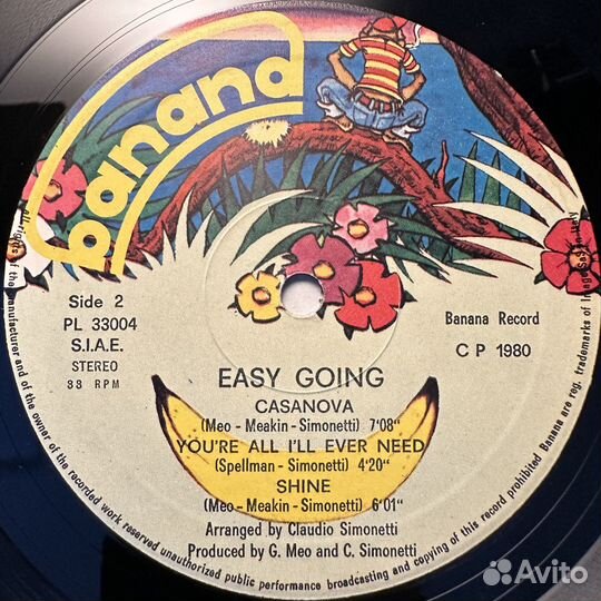 Easy Going – Casanova (Италия 1980г.)