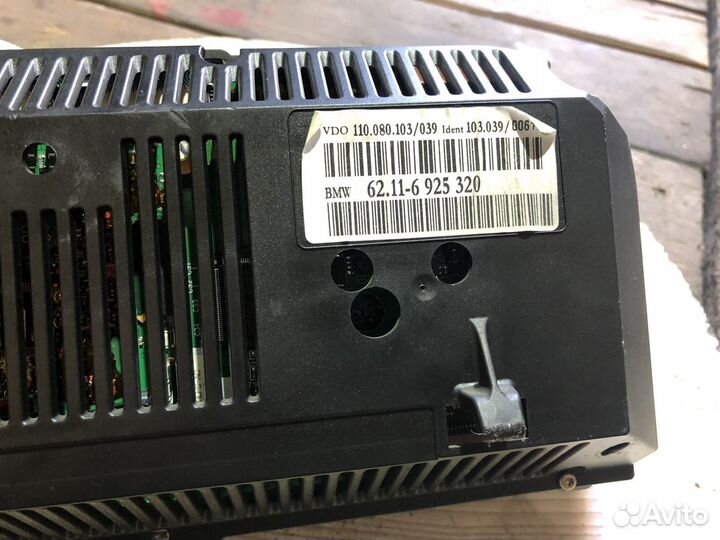 Щиток приборов bmw е65