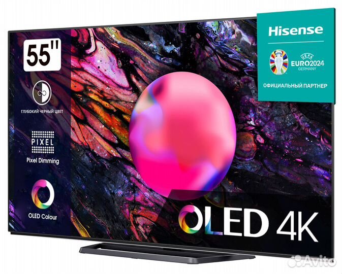 Новые Hisense 55A85K 4K Oled телевизоры