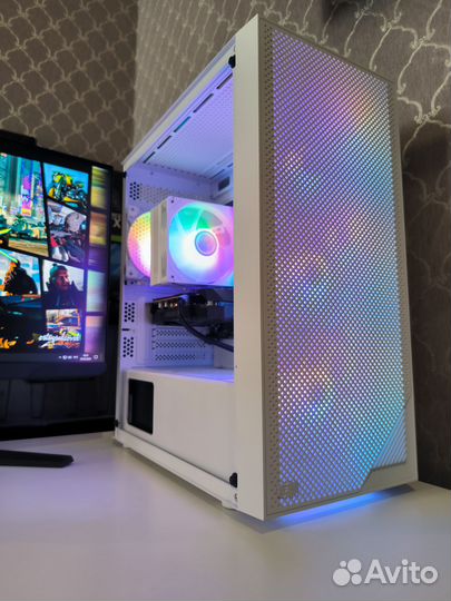 Игровой пк i3 12100F + GTX 1660 Ti 6Gb. Гарантия