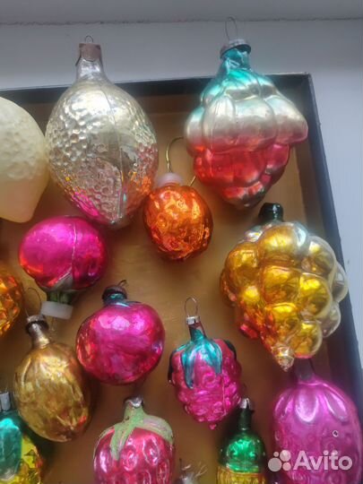 Елочные игрушки СССР