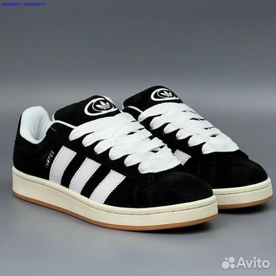 Кроссовки Adidas Campus 00 Black (Арт.64350)