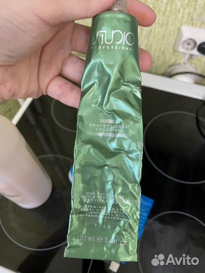 Окислитель, остатки красок