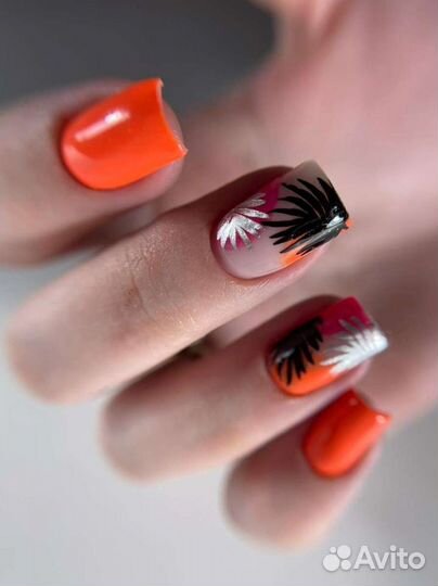 Маникюр с укреплением гелем за час