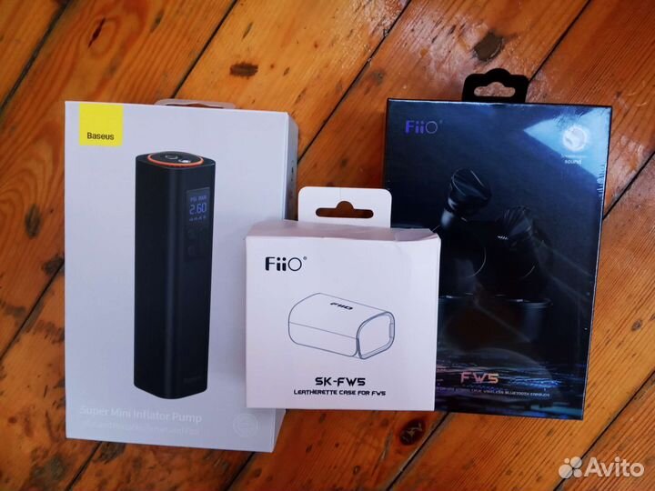 Fiio FW5, чехол + насос