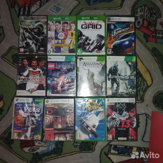 Диски на xbox 360