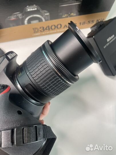 Зеркальный фотоаппарат nikon d3400