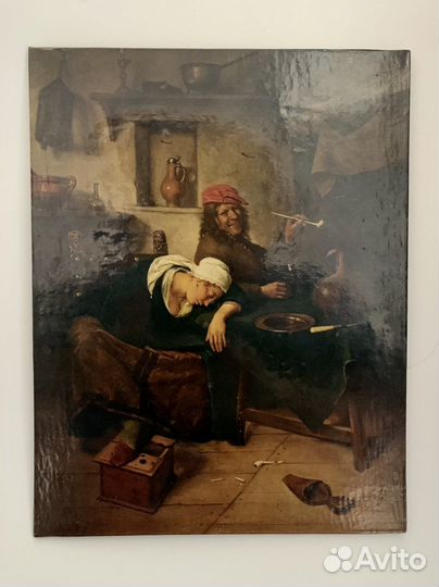 Постер репродукция картины Ян Стен 