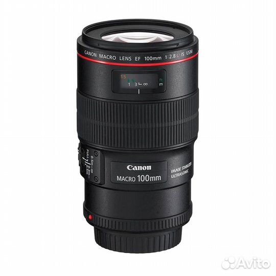 Canon EF 100 f/2.8L Macro IS USM Новый