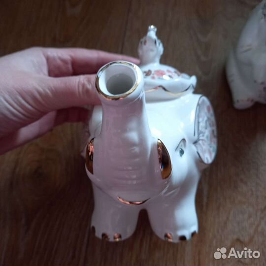 Чайник Слоник керамический