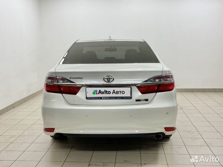 Toyota Camry 2.5 AT, 2017, 155 000 км