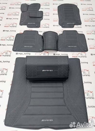 Коврики + Органайзер Мерседес GLE v167 гле 167