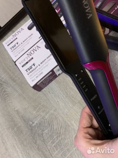 Выпрямитель и гофре для волос новый