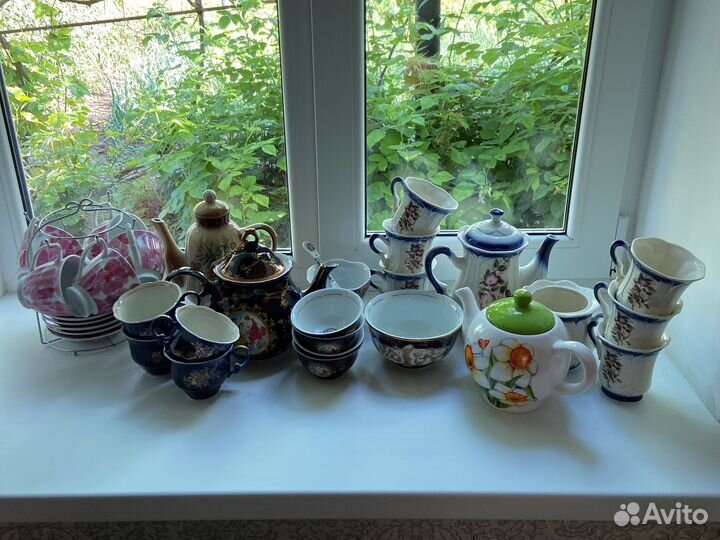 Посуда для дома и дачи чашки, чайные пары и др