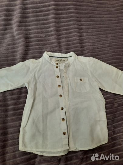 Рубашка на мальчика 86-92