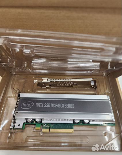 SSD Intel P4608 6.4Тб PCIe Новые