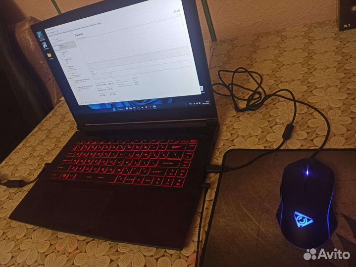 Ноутбук msi gf65