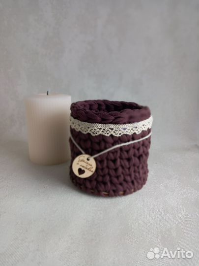 Корзина плетеная для хранения