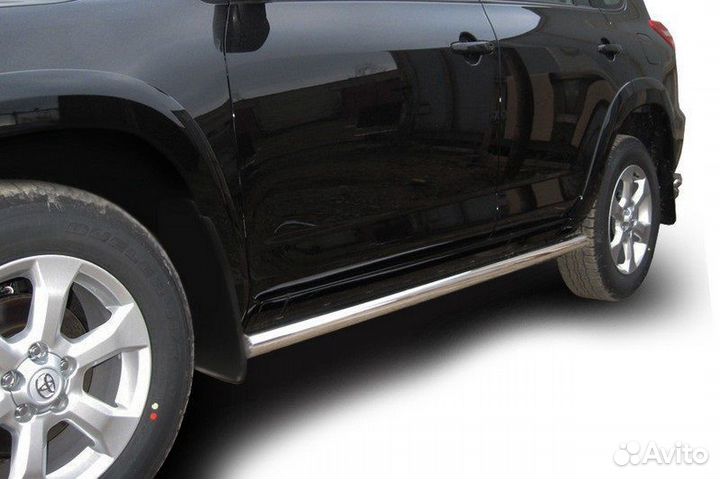 Защита порогов Toyota RAV-4 (2009)