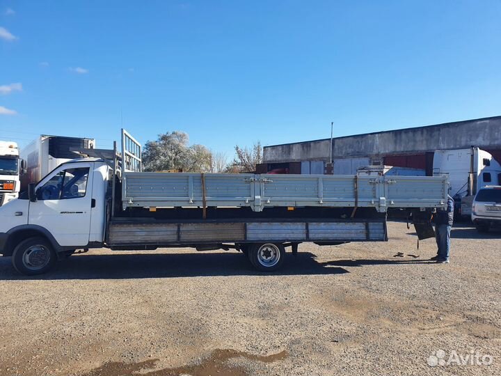 Грузоперевозки газель 6 метров бортовая открытая