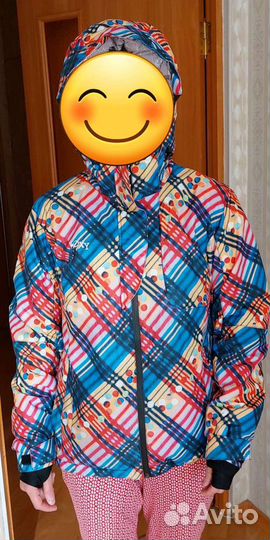 Горнолыжная куртка женская roxy, р-р S