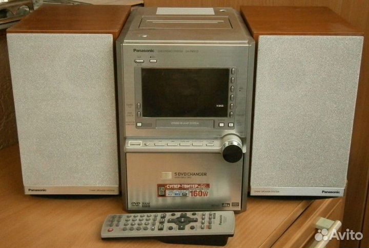Hi-Fi DVD-микросистема Panasonic SC-PM91DEE-S