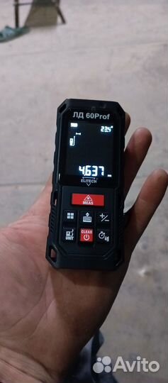Лазерный дальномер elitech лд 60Prot