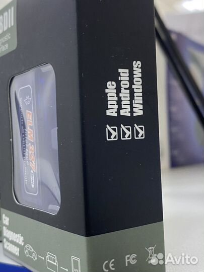 Автосканер elm327 obd 2