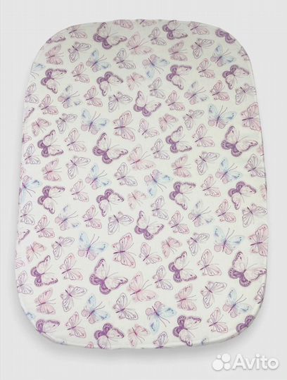 Детский матрасик 85 на 60 в овальную кроватку