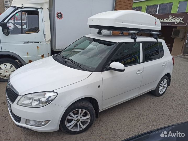 Автобокс на крышу Джокер белый 530 литров