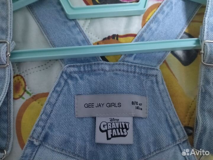 Джинсовый сарафан р140