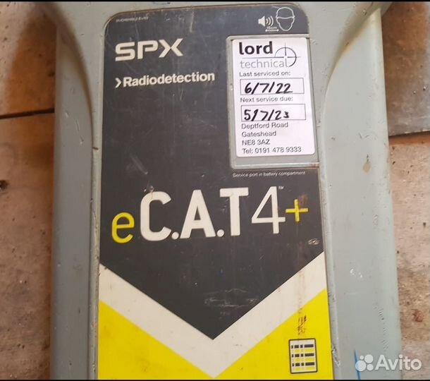 Трассоискатель Radiodetection CAT4+ и Genny3