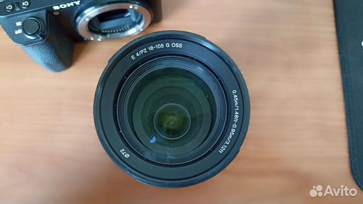 Фотоаппарат sony a6500 18-105 f4 много допов