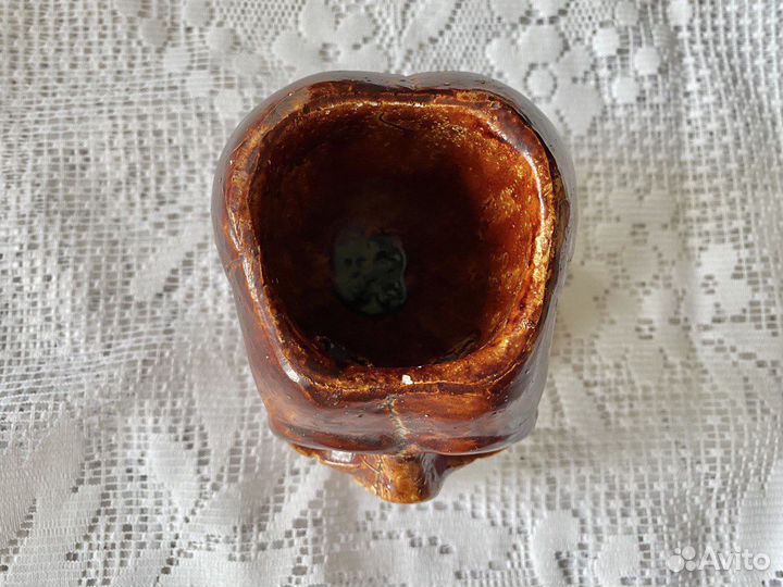 Ваза Череп из гипса