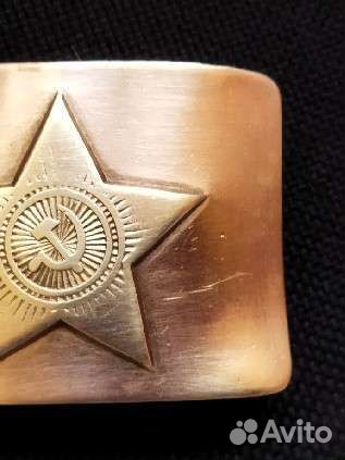 Пряжка из латуни раритет