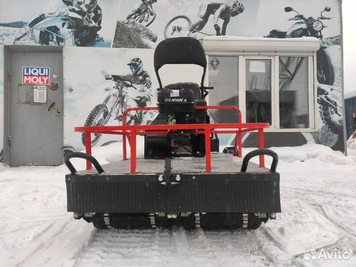 Мотобуксировщик Бурлак-М Егерь Экспедитор 18.5 л.с