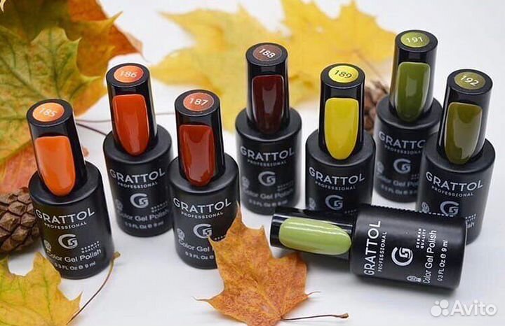 Гель Лаки от тм. Grattol / граттол / доставка