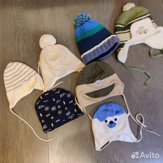 38-50р. Шапки на мальчика