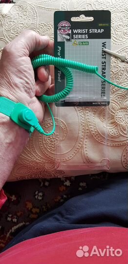 Антистатический браслет ProsKit 8PK-611 регулируе