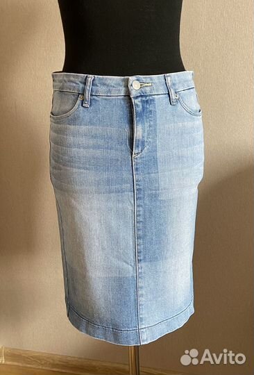 Юбка джинсовая uniqlo