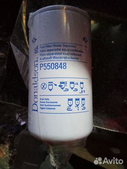 Фильтр топливный сепаратор, Donaldson cummins