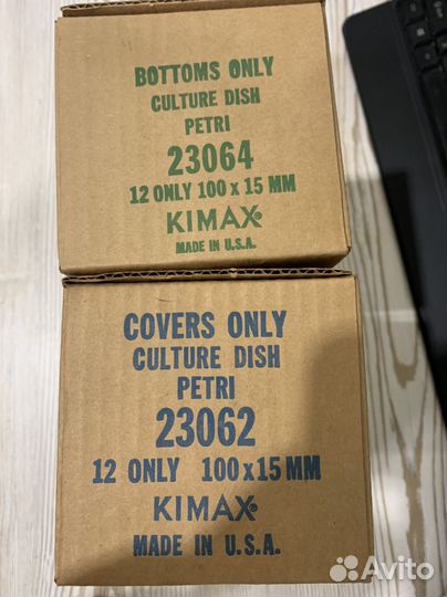 Чашки петри kimax USA