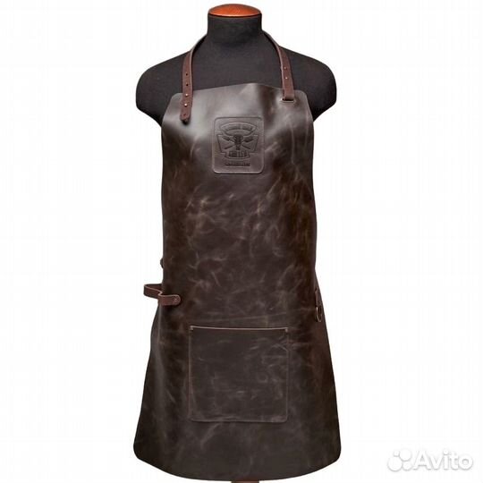 Гриль - фартук кожаный для барбекю (pullup)