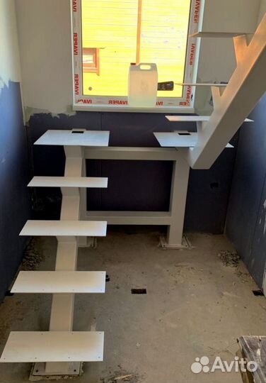 Лестница металл изготовление