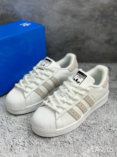 Adidas Superstar White Cream