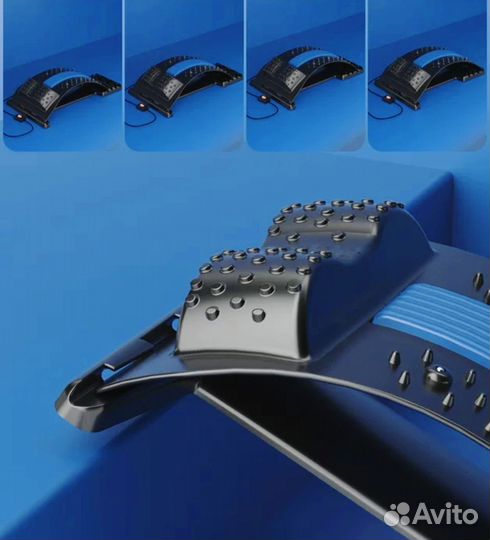 Тренажер для растяжки спины Мостик с эл. массажем