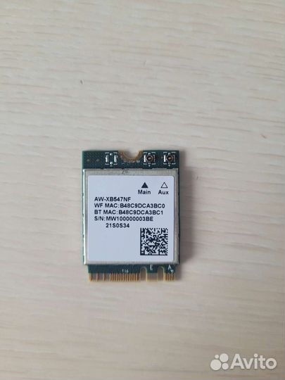 Модуль PCIe WiFi+Bluetooth Realtek